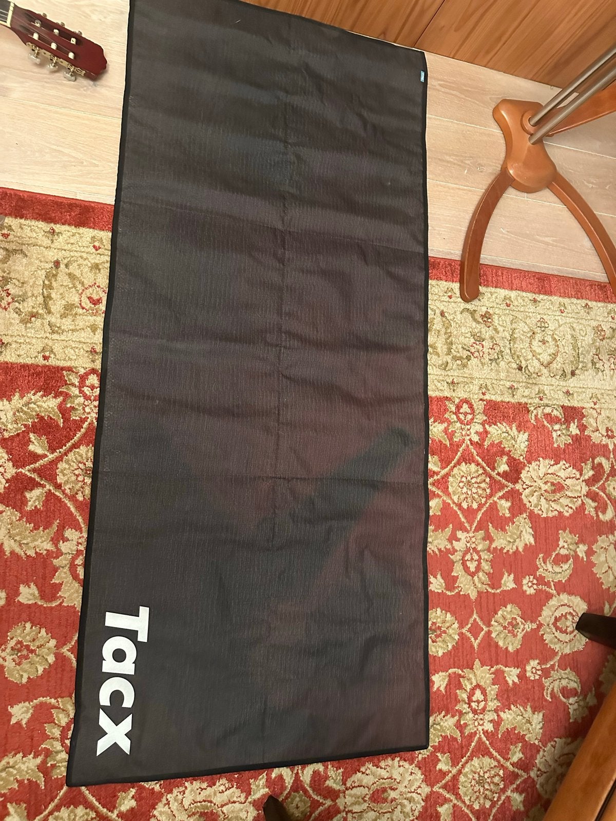 Tacx Trainingsmat - Beschermt vloer en dempt geluid, Sport en Fitness, Ophalen of Verzenden, Zo goed als nieuw