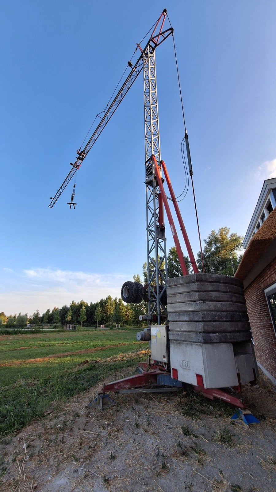 Bouwkraan Torenkraan, Gru Dalbe  HS251 26meter  te koop, Zakelijke goederen, Ophalen