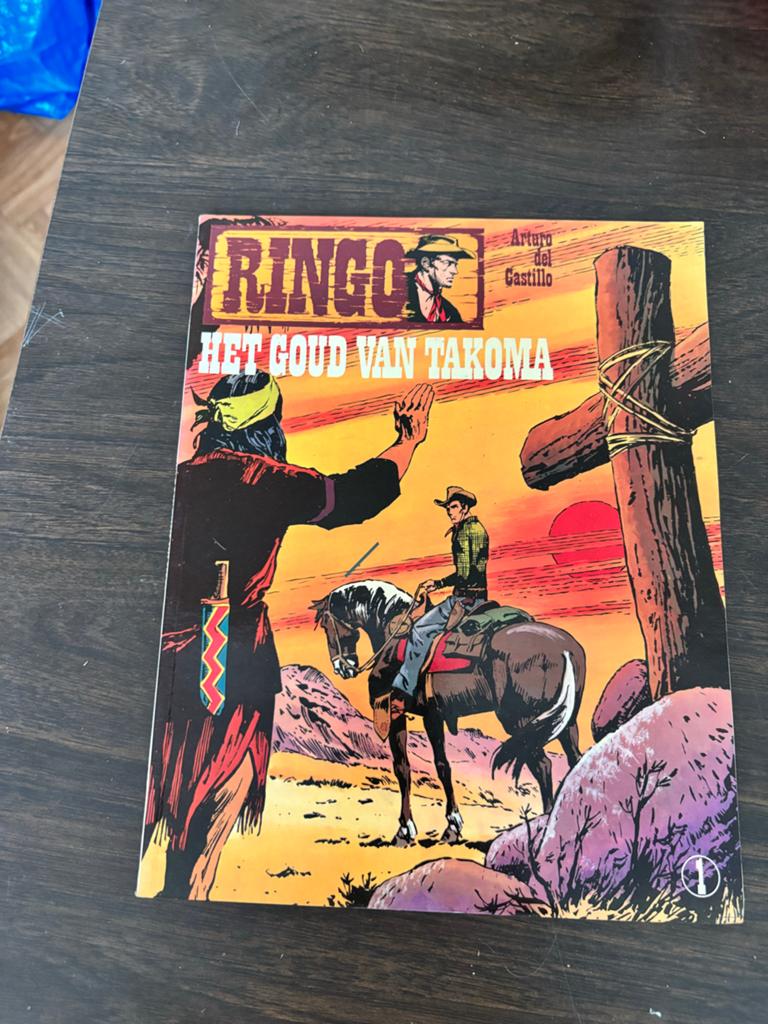 Ringo: Het Goud van Takoma - Western Stripboek, Boeken, Stripboeken, Eén stripboek, Ophalen, Gelezen