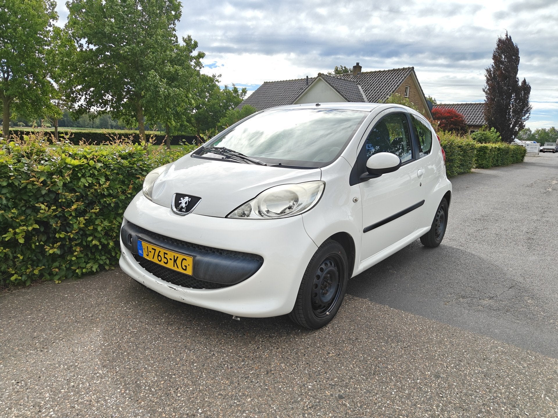 Peugeot 107 1.0-12V XR AIRCO BJ 2008 (bj 2008), Wijheseweg 65
8107PJ  BROEKLAND OV, NL, Wit, Handgeschakeld, Pijffers Auto's Raalte