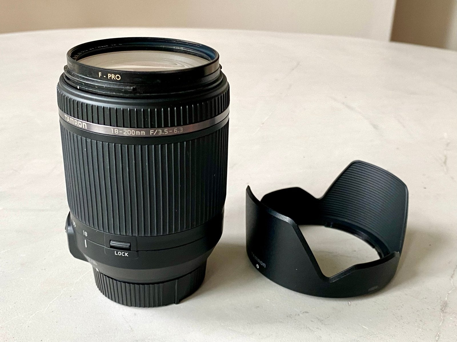 Tamron 18-200mm F/3.5-5.6 VC lens voor Nikon F-mount, Audio, Tv en Foto, Fotografie | Lenzen en Objectieven, Telelens, Ophalen of Verzenden