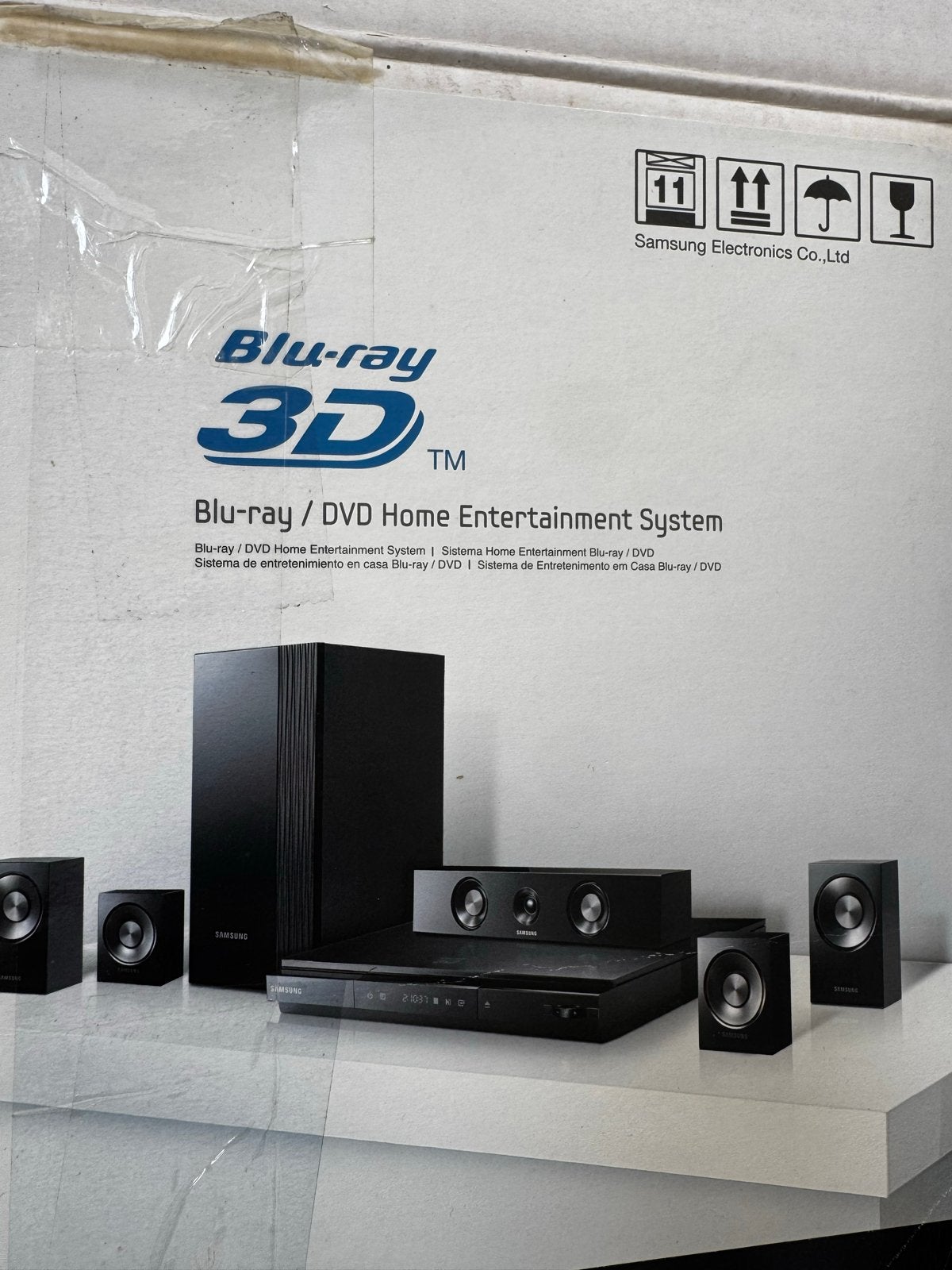 Samsung Blu-ray 3D Home Entertainment System (only speakers), Audio, Tv en Foto, Home Cinema-sets, Overige merken, Blu-ray-speler