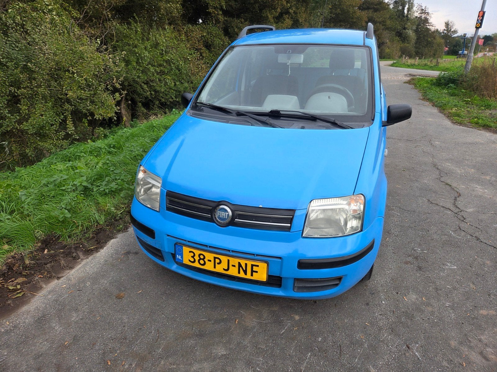 Fiat Panda 1.2 2tone Nieuwe apk, Auto's, Voorwielaandrijving, Euro 5, Stof, Origineel Nederlands