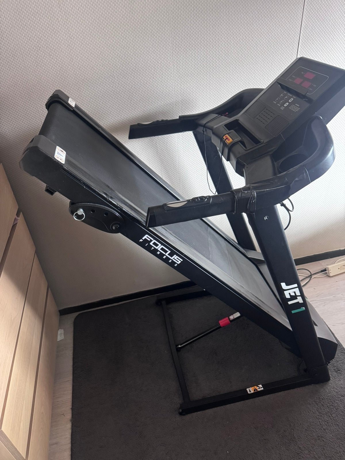 Loopband jet 1 focus fitness, Inklapbaar, Ophalen, Gebruikt
