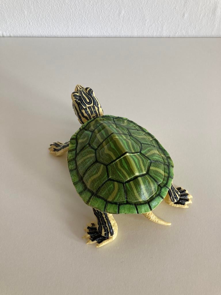 Schildpad Turtle Geelwang, Verzamelen, Dierenverzamelingen, Ophalen of Verzenden, Zo goed als nieuw, Beeldje of Figuurtje