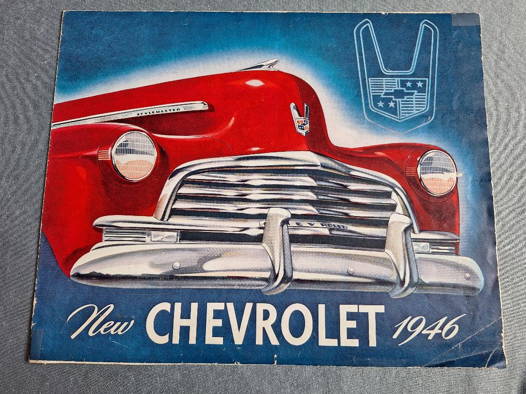 Brochure CHEVROLET 1946 - USA, Verzenden, Gelezen, Chevrolet