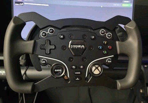 Moza ESX Xbox steering wheel, Ophalen, 1 speler, Racen en Vliegen, Zo goed als nieuw