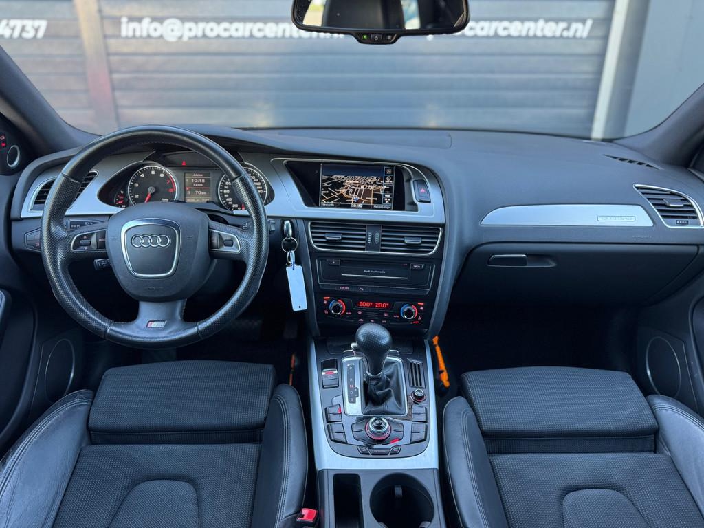 Audi A4 Avant 2.0 TFSI quattro Pro Line S AUT|CLIMATE|CRUISE, Auto's, Audi, Euro 5, Gebruikt, Zwart, 4 cilinders