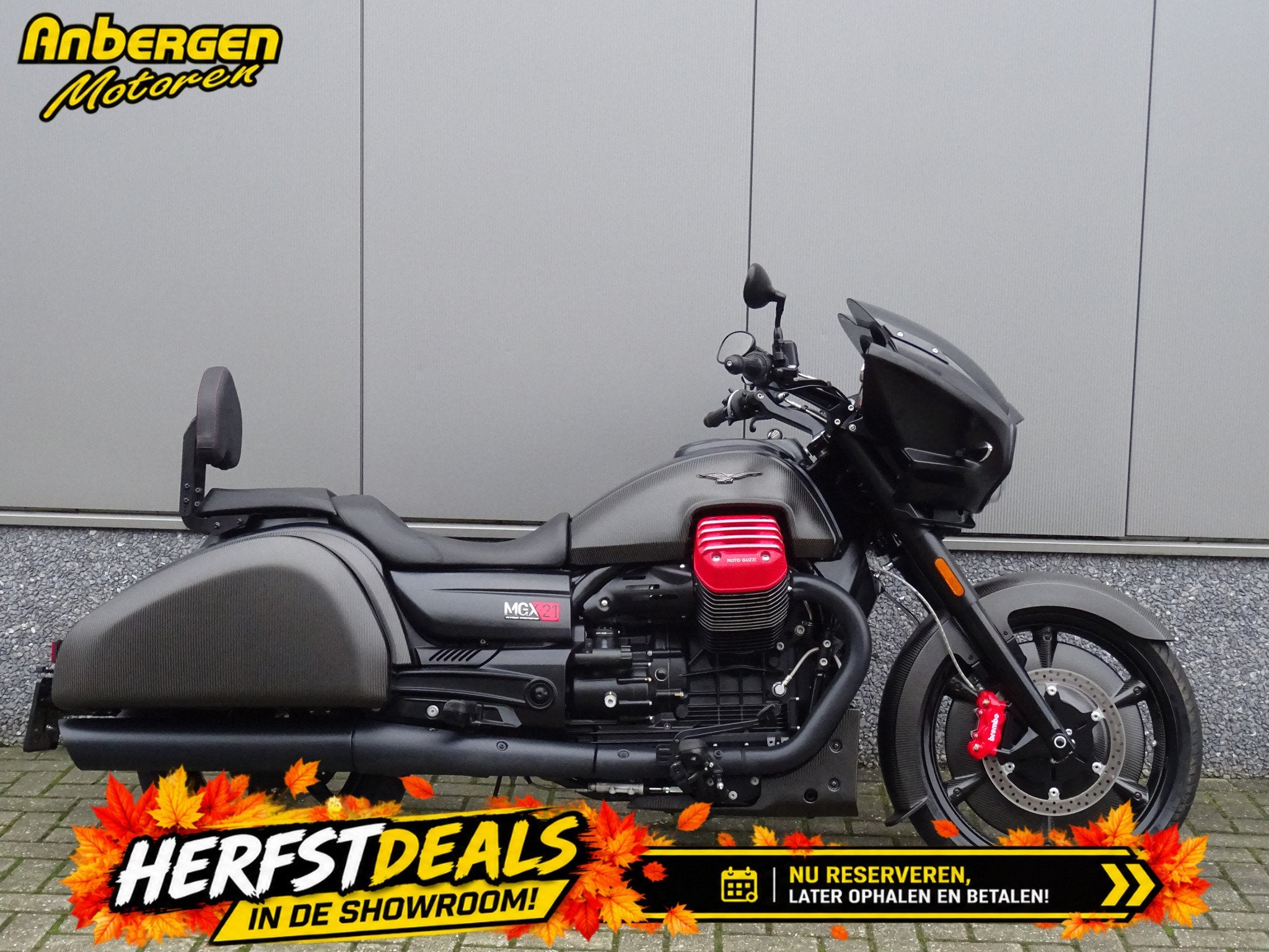 Moto Guzzi MGX 21 FLYING FORTRESS (bj 2017), 1400 cc, Overig, Gebruikt, Bedrijf