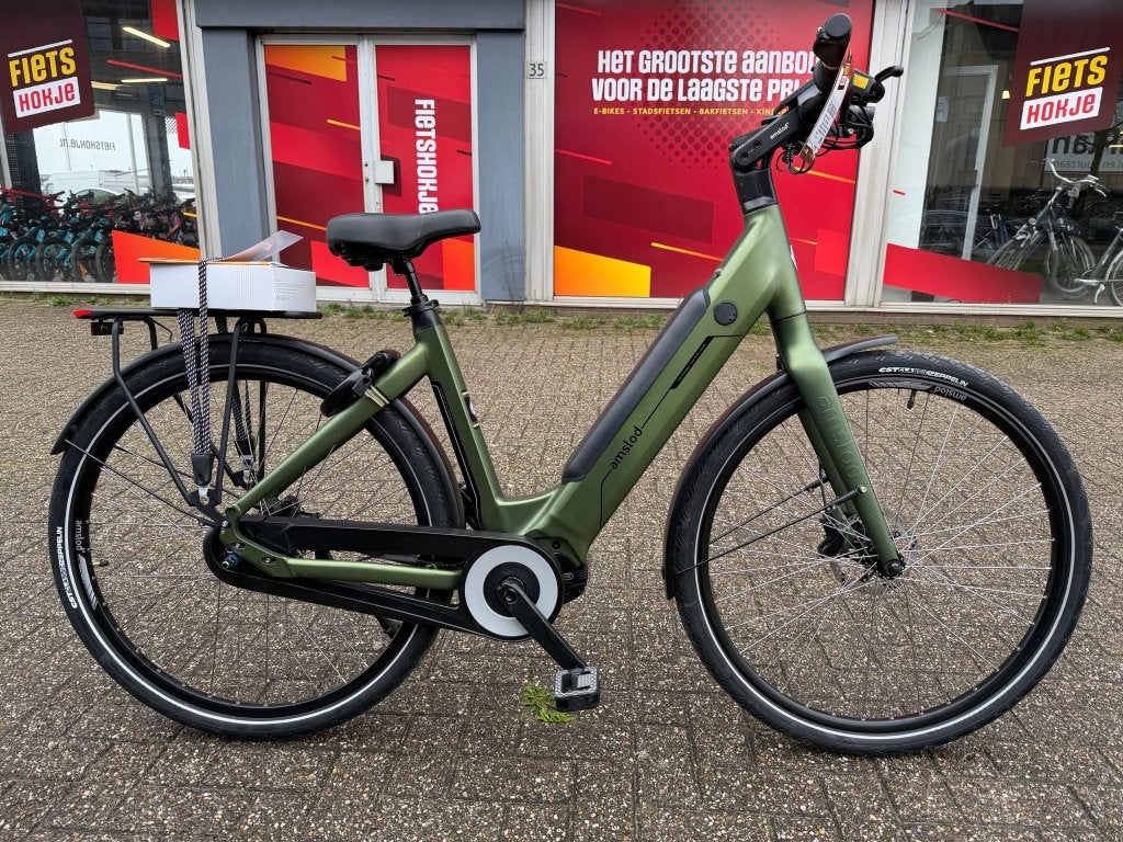 Fietshokje Beverwijk: Amslod  Eton elektrische fiets NIEUW, Niet ingevuld, Nieuw, Ophalen of Verzenden, 50 km per accu of meer