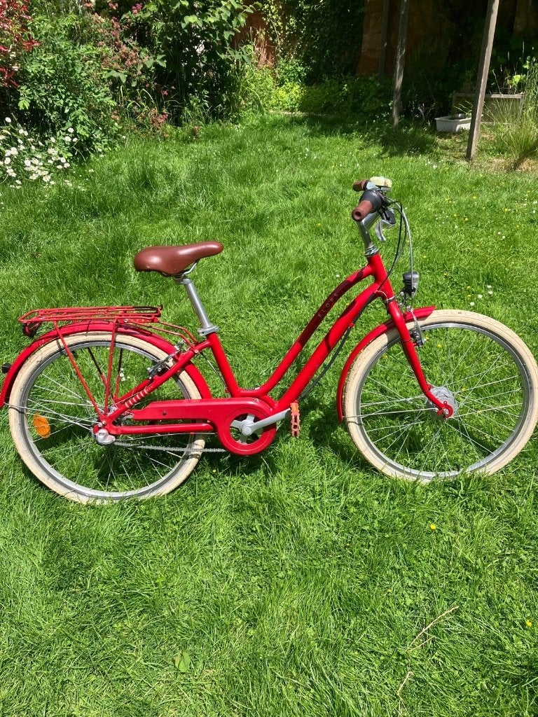 Meisjes fiets 24" - Elops 900 (Decathlon), Ophalen, Velgrem, Versnellingen, BTWIN