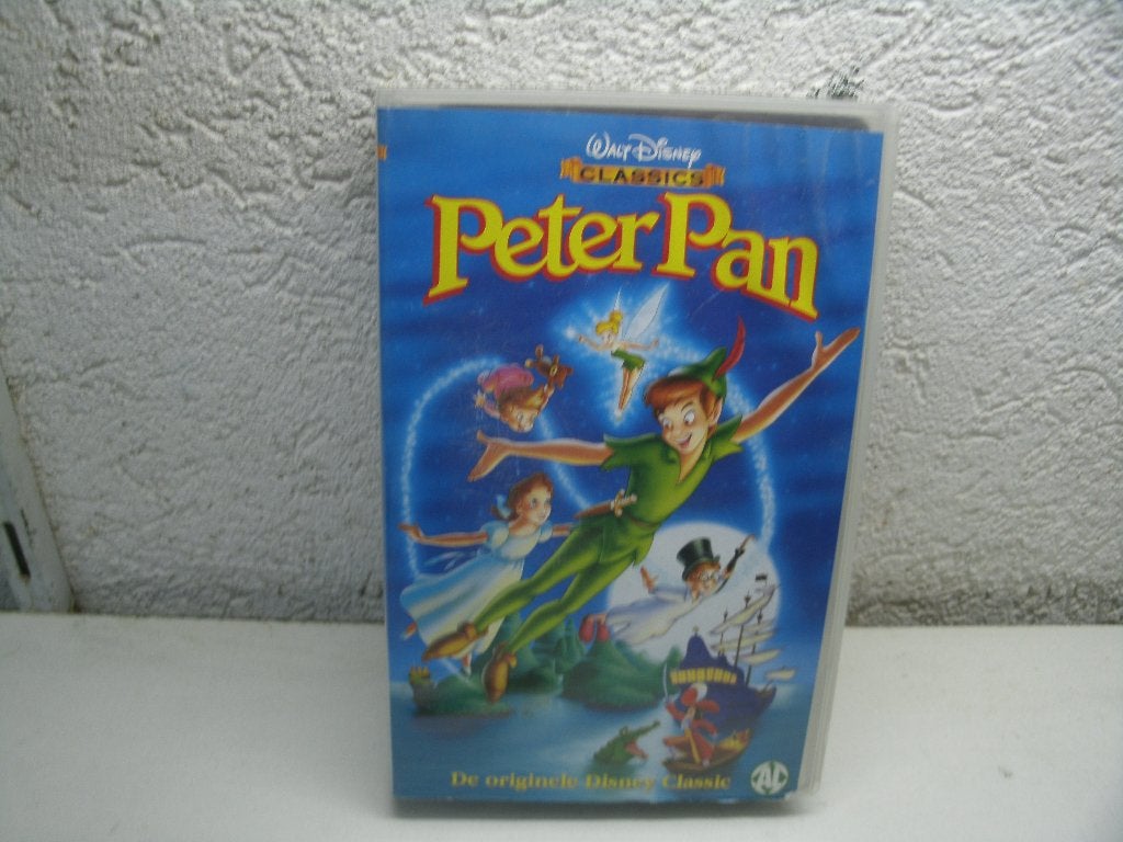 vhs 41a peter pan, Cd's en Dvd's, VHS | Kinderen en Jeugd, Alle leeftijden, Ophalen of Verzenden, Zo goed als nieuw