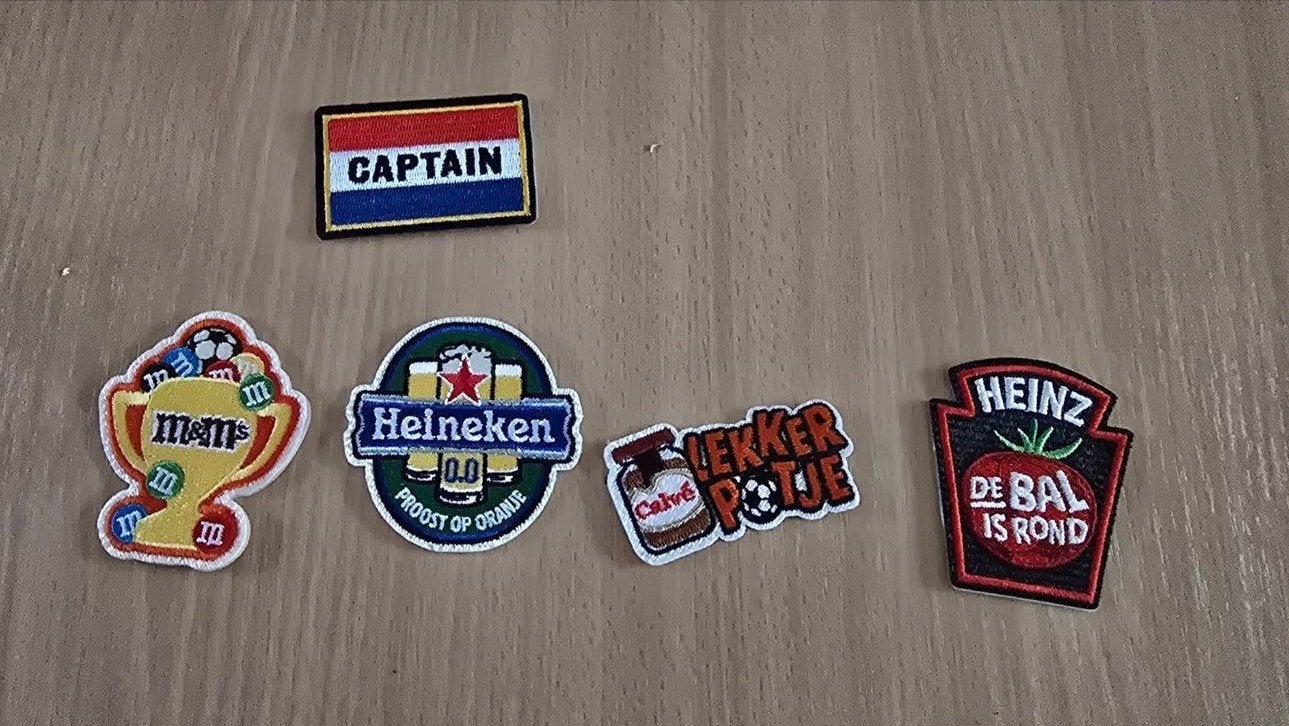 Diverse strijkapplicaties / emblemen - per stuk, Verzamelen, Jumbo, Ophalen of Verzenden