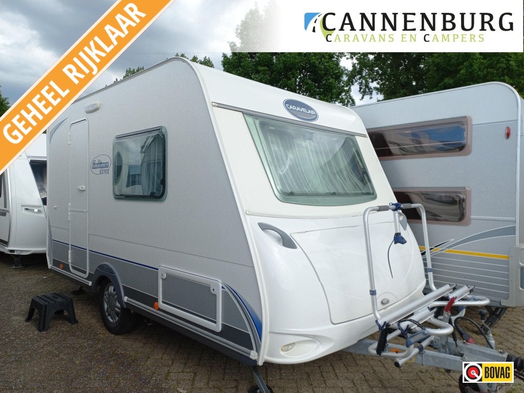 Caravelair Ambiance Style 372 mover-Unico-GFK-fiets-etc, Standaardzit, Schokbreker, Tot en met 2, Bedrijf