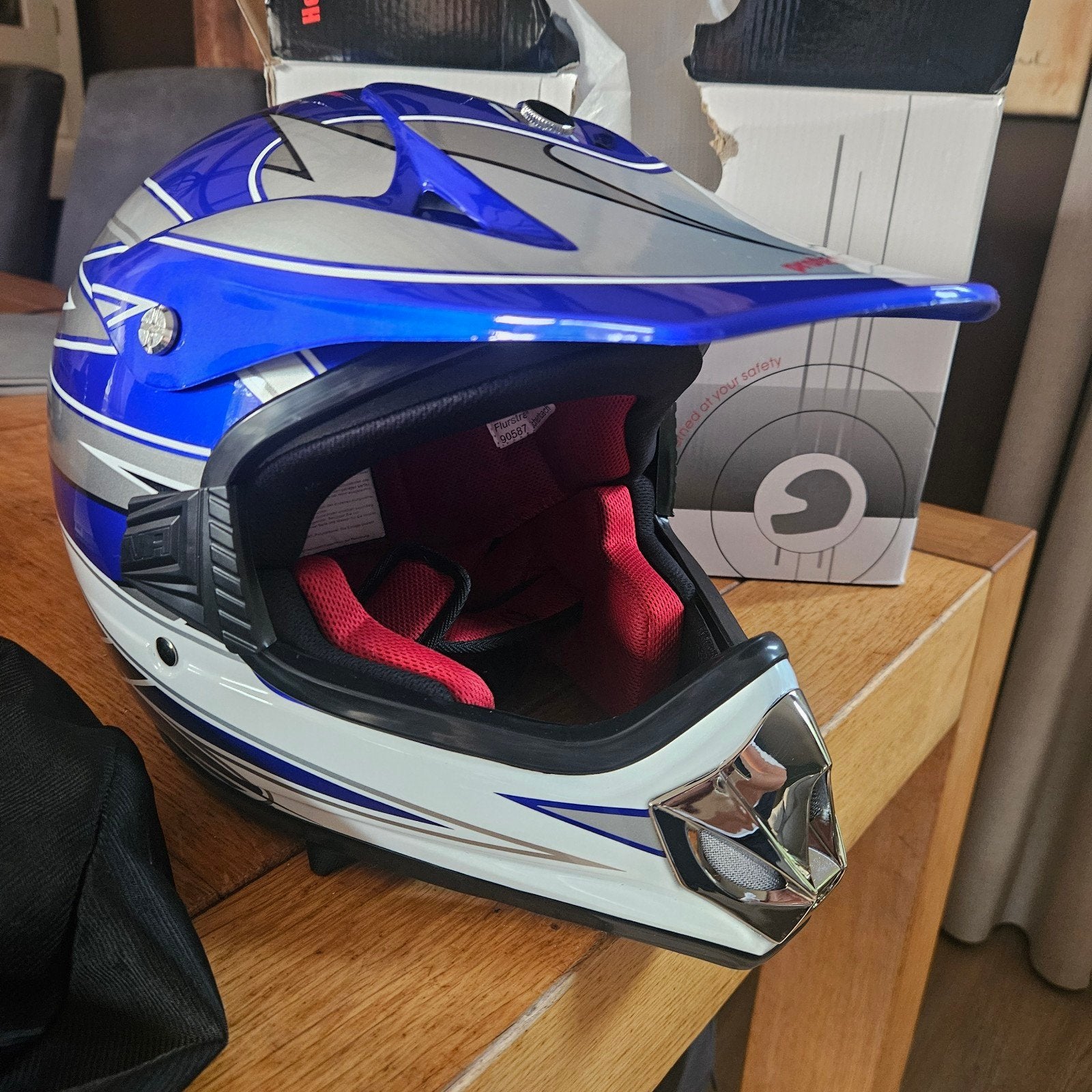 Offroadhelm - Beschermende helm voor avontuurlijke ritten, Nieuw zonder kaartje, L, Ophalen, Overige merken