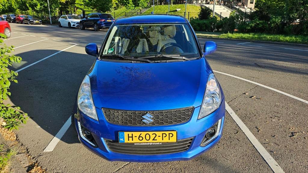Prachtige en motorisch perfecte Suzuki Swift 5-D 2014 Blauw, Voorwielaandrijving, Stof, 4 cilinders, Swift