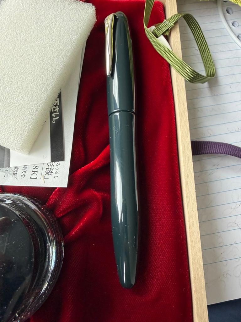 Platinum Izumo Urushi Aitetsu Iro, Ophalen, Nieuw, Vulpen, Overige merken