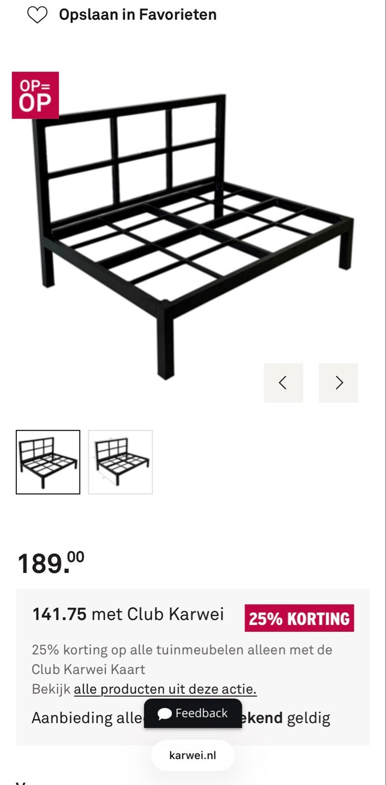 Drie stuks Wakefield Dune - zwart - palletbank, Tuin en Terras, Tuinsets en Loungesets, Ophalen, Aluminium, Zo goed als nieuw