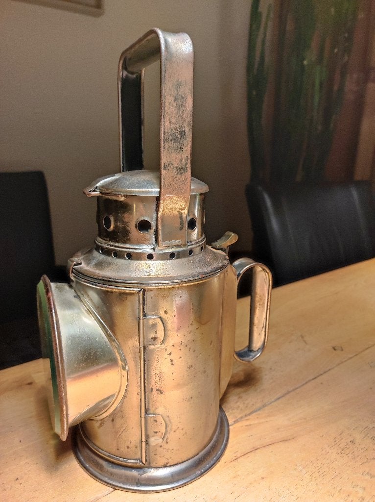 Engelse Spoorweglamp, Ophalen of Verzenden