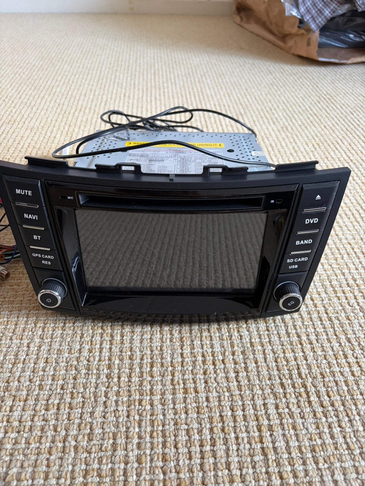 Suzuki Swift Android autoradio – touchscreen defect, Ophalen of Verzenden, Gebruikt