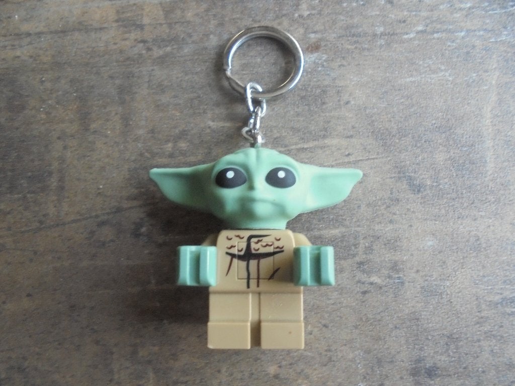 Lego LED Key Light Lego Star Wars Baby Yoda (zie foto's), Ophalen of Verzenden, Gebruikt, Lego