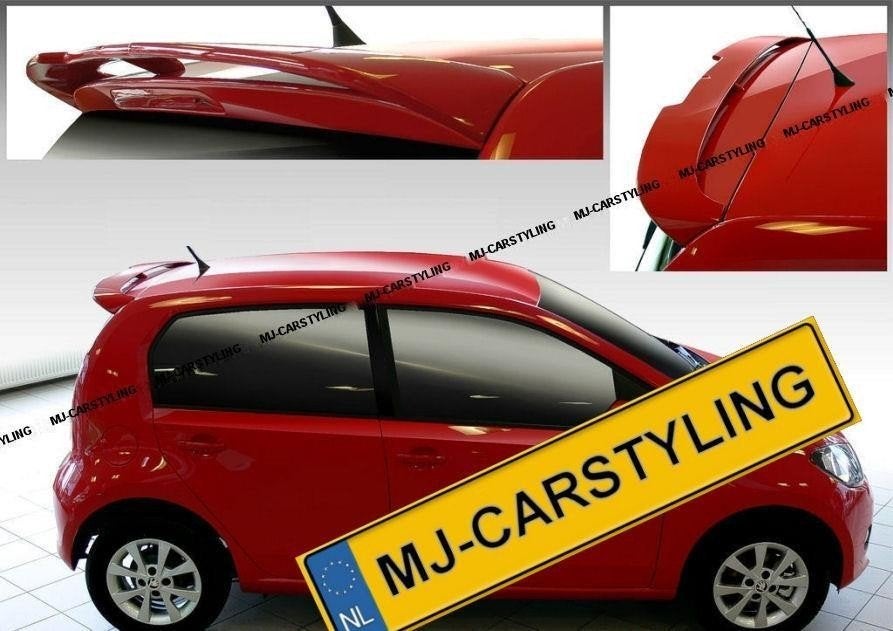 Skoda Citigo - Dakspoiler IV, Ophalen of Verzenden, MJ-Carstyling, Info@mj-carstyling.net, Sibeliusstraat 81 5011JH Tilburg