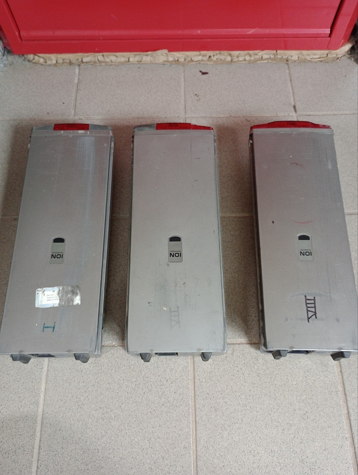 Twee Koga accu's 36V en 29V  29110791 en 29111135, Gebruikt