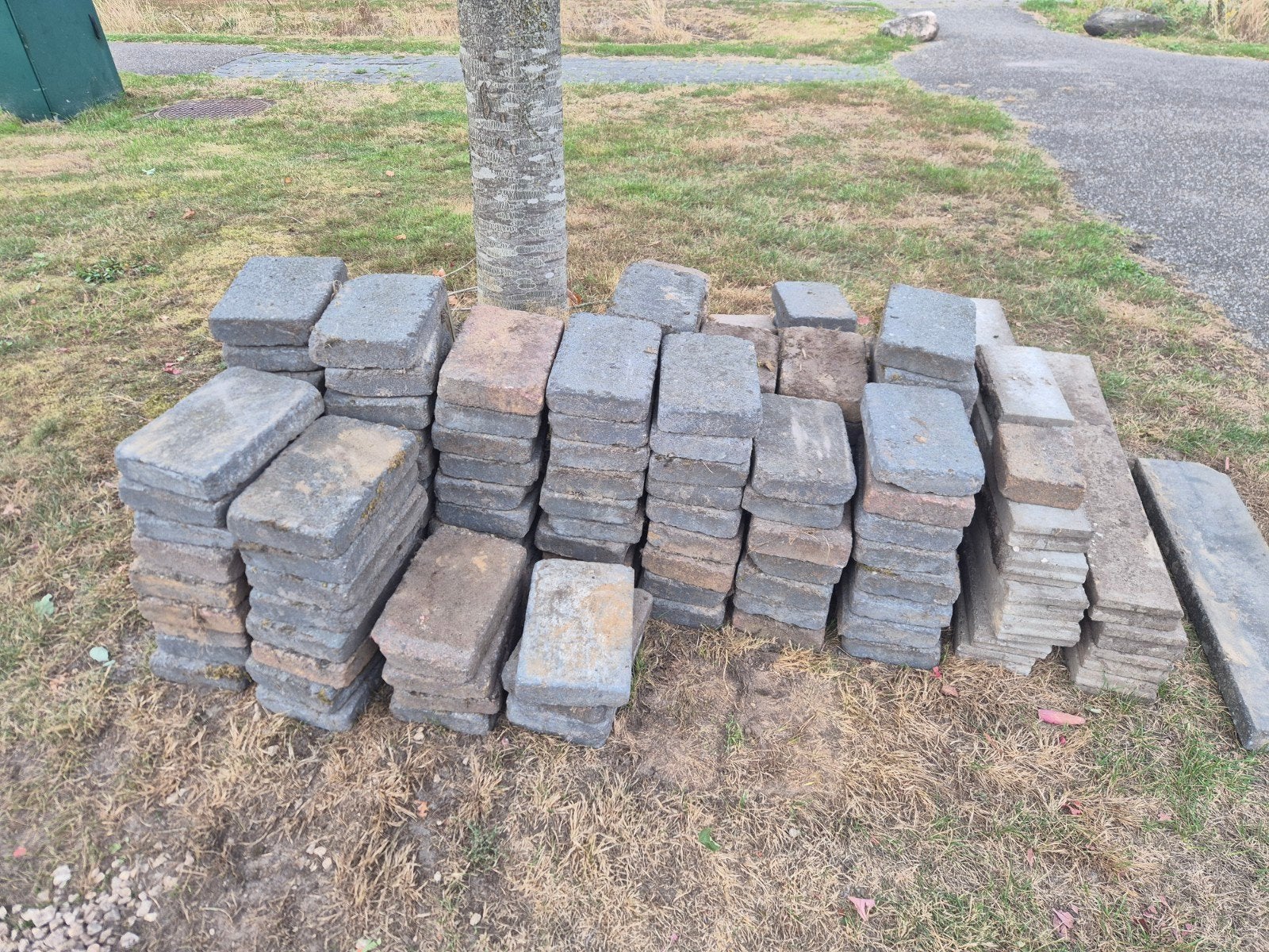 Gebruikte terrastegels, Tuin en Terras, Tegels en Klinkers, Ophalen, Gebruikt, 5 tot 10 m², Terrastegels