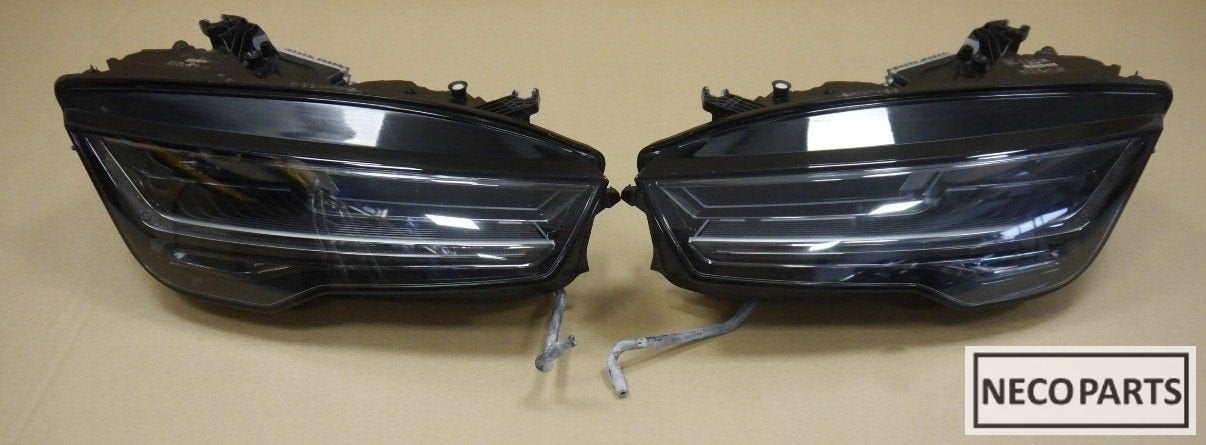 AUDI RS7 C7 4G8 48 MATRIX LED KOPLAMPEN COMPLEET ORIGINEEL, Gebruikt, -, -, -