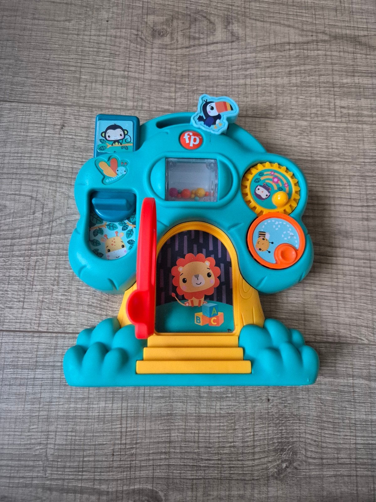 Fisher-Price Animal Friends Discovery Treehouse, Ophalen, Zo goed als nieuw, 6 maanden tot 2 jaar