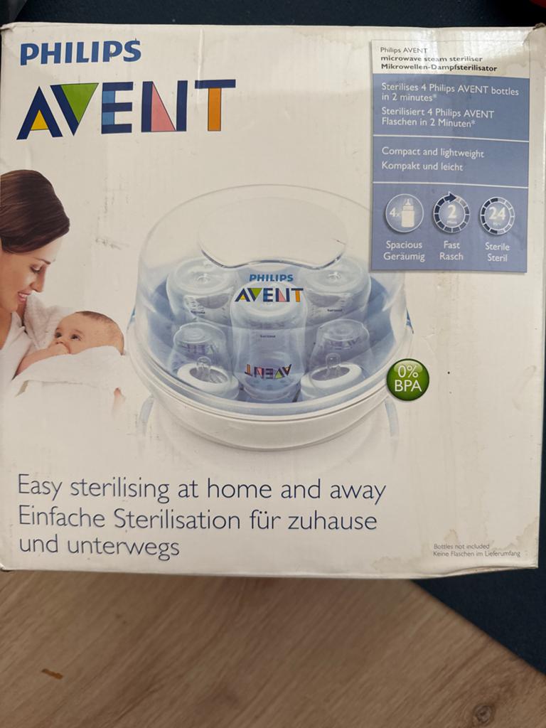 Philips Avent Magnetron Sterilisator, Ophalen of Verzenden, Gebruikt, Sterilisator