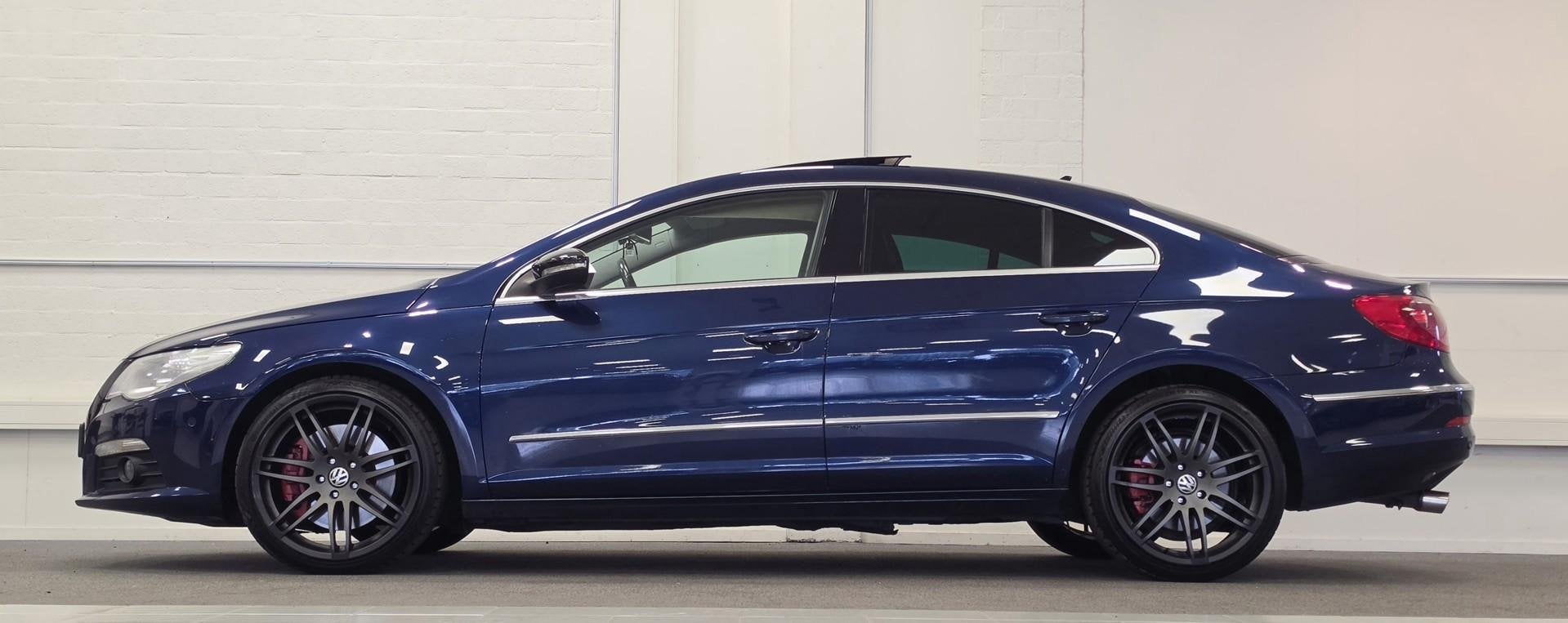 Volkswagen PASSAT CC 3.6 V6 FSI 4Motion Schuif/kanteldak. Xe, Auto's, Automaat, Stof, Zwart, 11 km/l