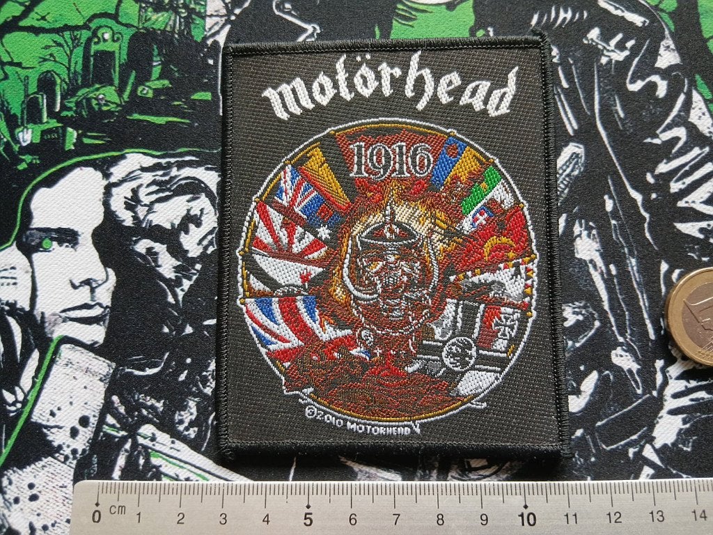 Motorhead erg mooie 1916 patch 37 2010 uitgave, Verzenden, Nieuw, Kleding