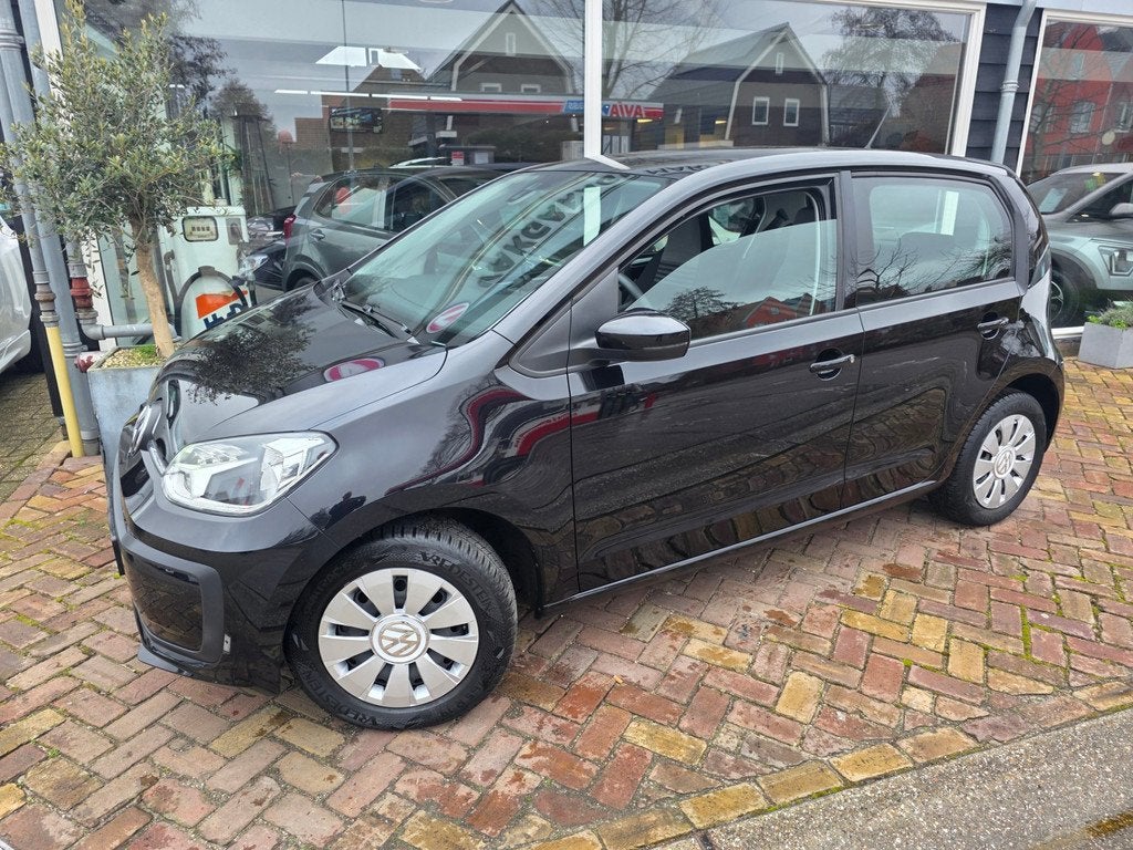 Volkswagen Up! 1.0 BMT move up!leuke auto, Auto's, Voorwielaandrijving, Gebruikt, Zwart, Origineel Nederlands