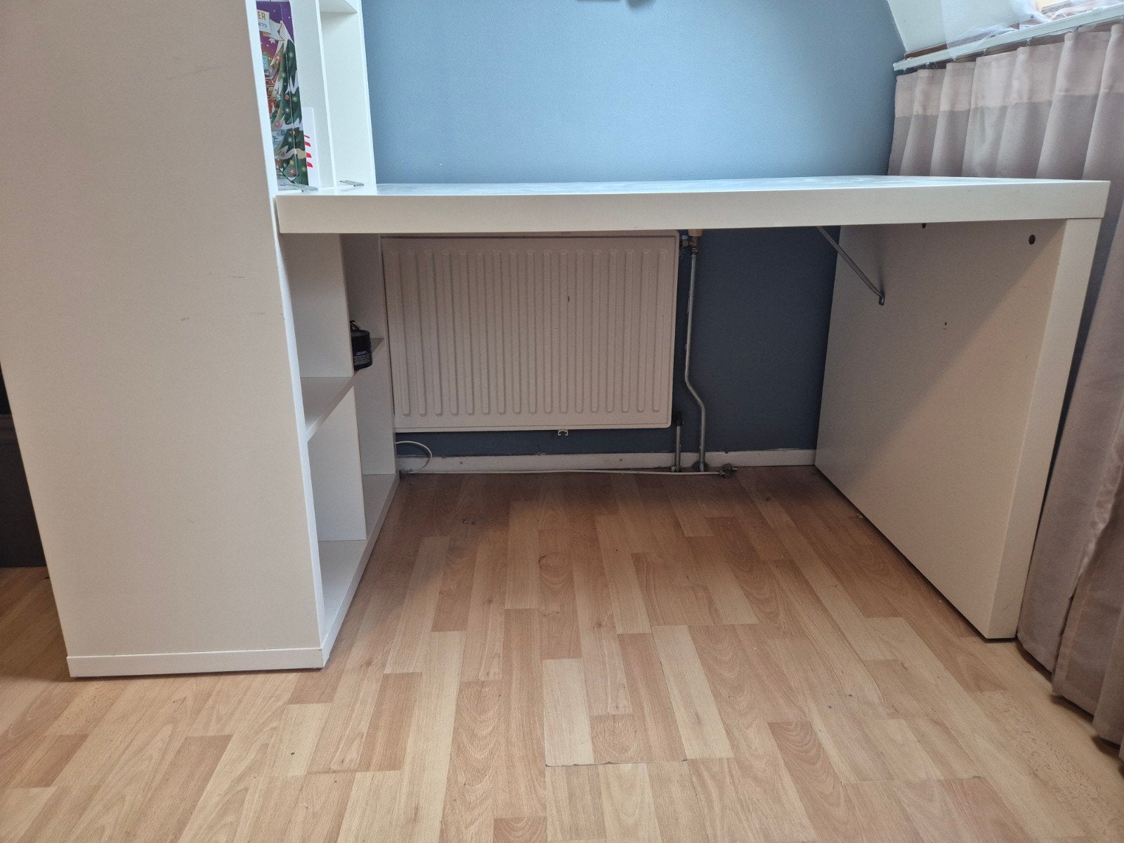 Ikea Kallax bureau - incl. bevestigingsmateriaal, Ophalen, Gebruikt, 50 tot 100 cm, Minder dan 100 cm