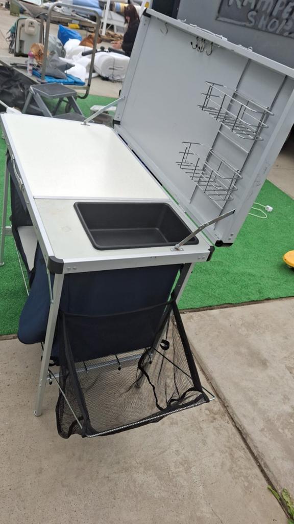 Camping Keuken - Compact en Compleet, Caravans en Kamperen, Kampeeraccessoires, Ophalen, Gebruikt