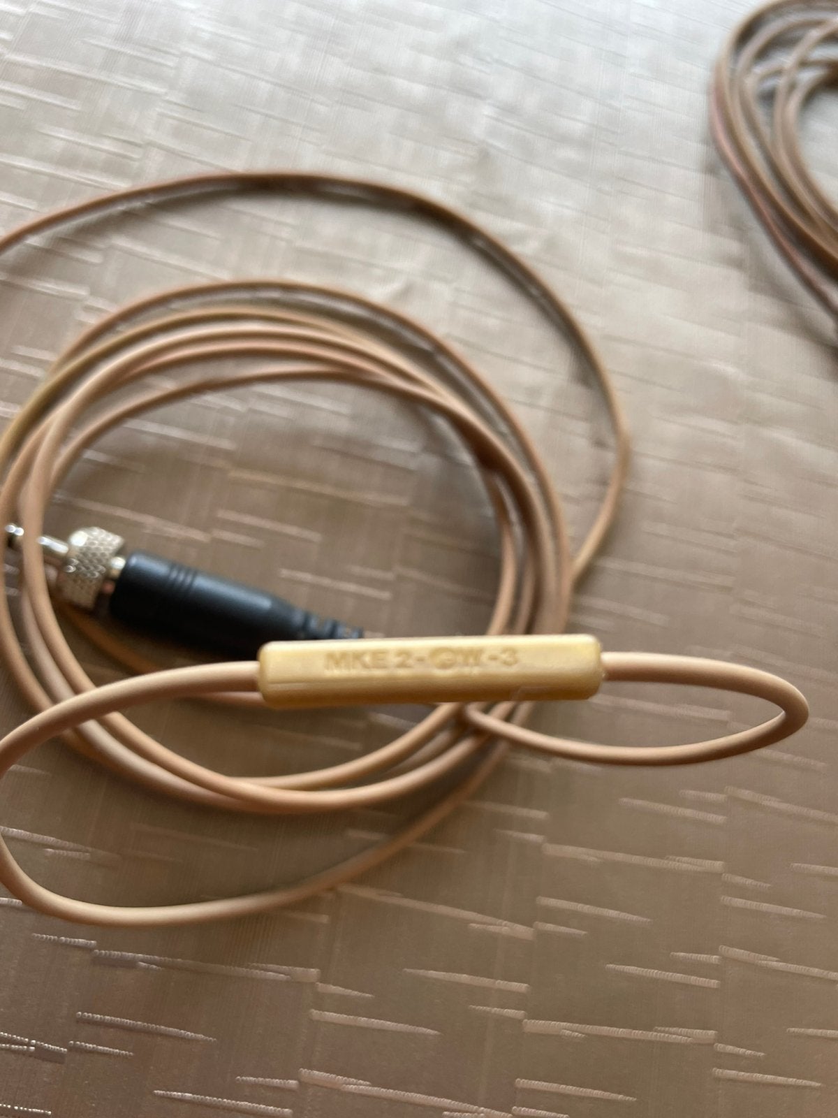 Sennheiser microfoons met 1.50 meter kabel 4x, Audio, Tv en Foto, Audiokabels en Televisiekabels, Ophalen of Verzenden, Zo goed als nieuw