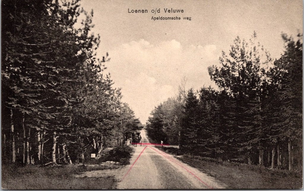 Loenen op de Veluwe - 12 oude ansichtkaarten I, Verzenden, 1940 tot 1960, Gelopen, Gelderland