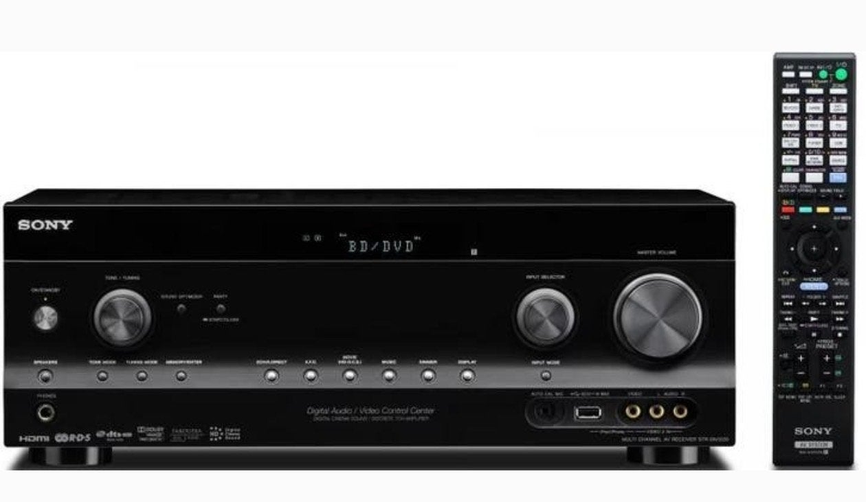 Sony STR-DN1030 AV-receiver, Audio, Tv en Foto, Gebruikt, Ophalen of Verzenden, 60 tot 120 watt, Sony