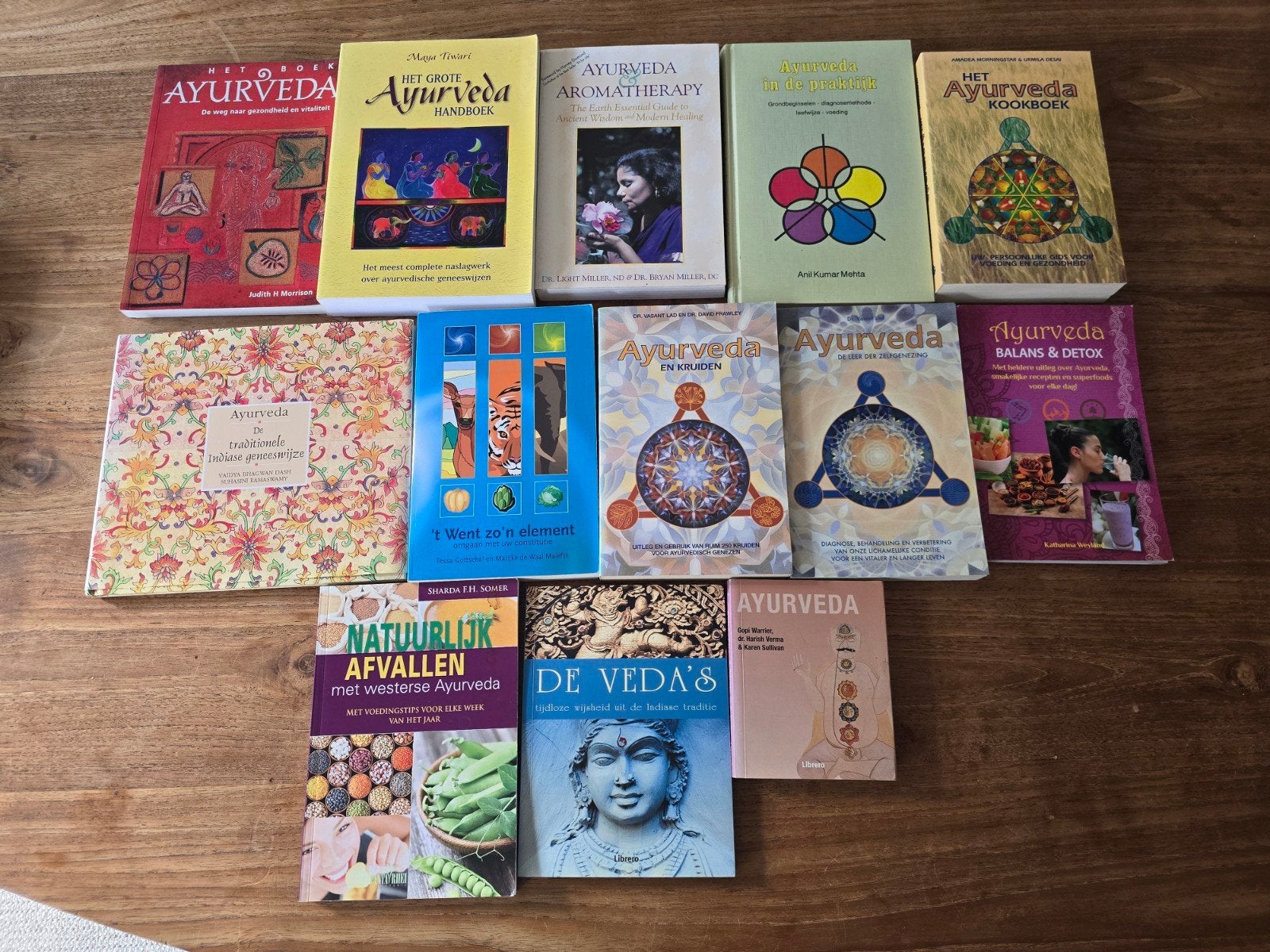 Grote Ayurveda boekenverzameling – 13 boeken – Ayurveda, voe, Boeken, Ophalen of Verzenden, Gelezen
