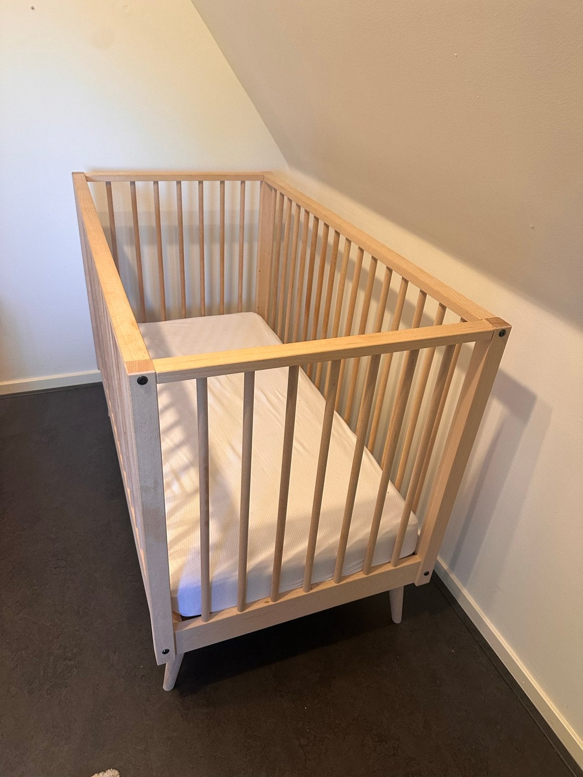 Stevig Ledikant Europe Baby 60x120 cm, Kinderen en Baby's, Babywiegjes en Ledikanten, Ophalen, Gebruikt, Ledikant