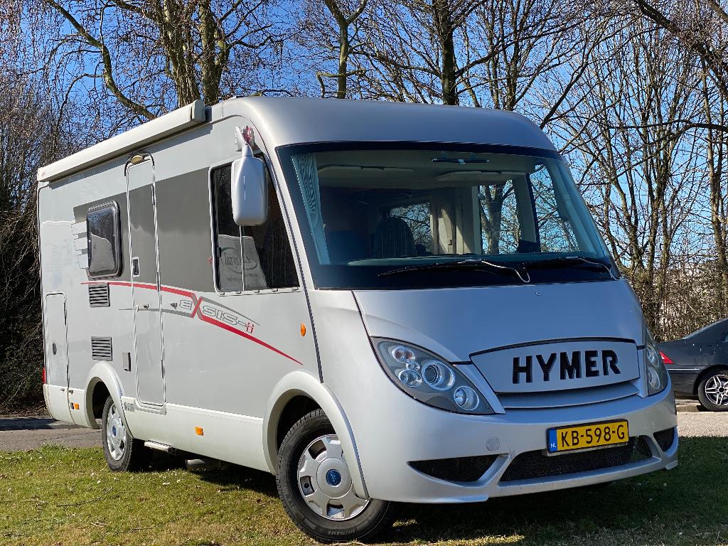 CAMPER Hymer EX 512 2008 125K km 96Kw Diesel 4 pers., Integraal, Gaslek-detector, Ringverwarming, Ford