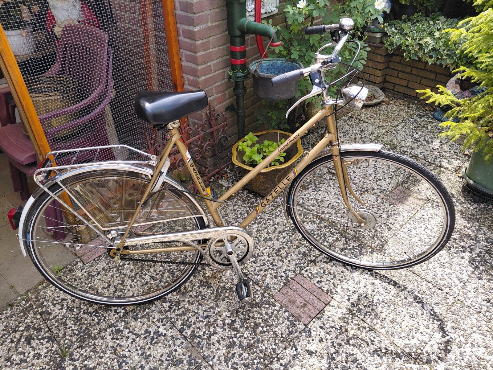 Als nieuw,Dames Sportfiets ; Grand-Tourist", Ophalen of Verzenden, Zo goed als nieuw, Minder dan 10 versnellingen, Gazelle