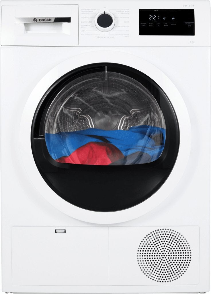 BOSCH WTH85207NL - Warmtepompdroger - 8.0 kg - 65 dB, Triple J Online, Info@triplejonline.nl, De Spinnekop 9