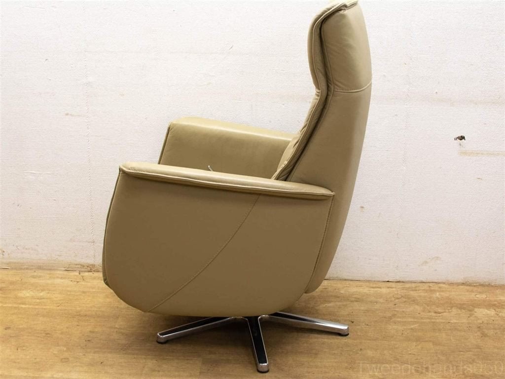 relaxfauteul 25432, Huis en Inrichting, Ophalen of Verzenden, Gebruikt, Leer, Minder dan 50 cm
