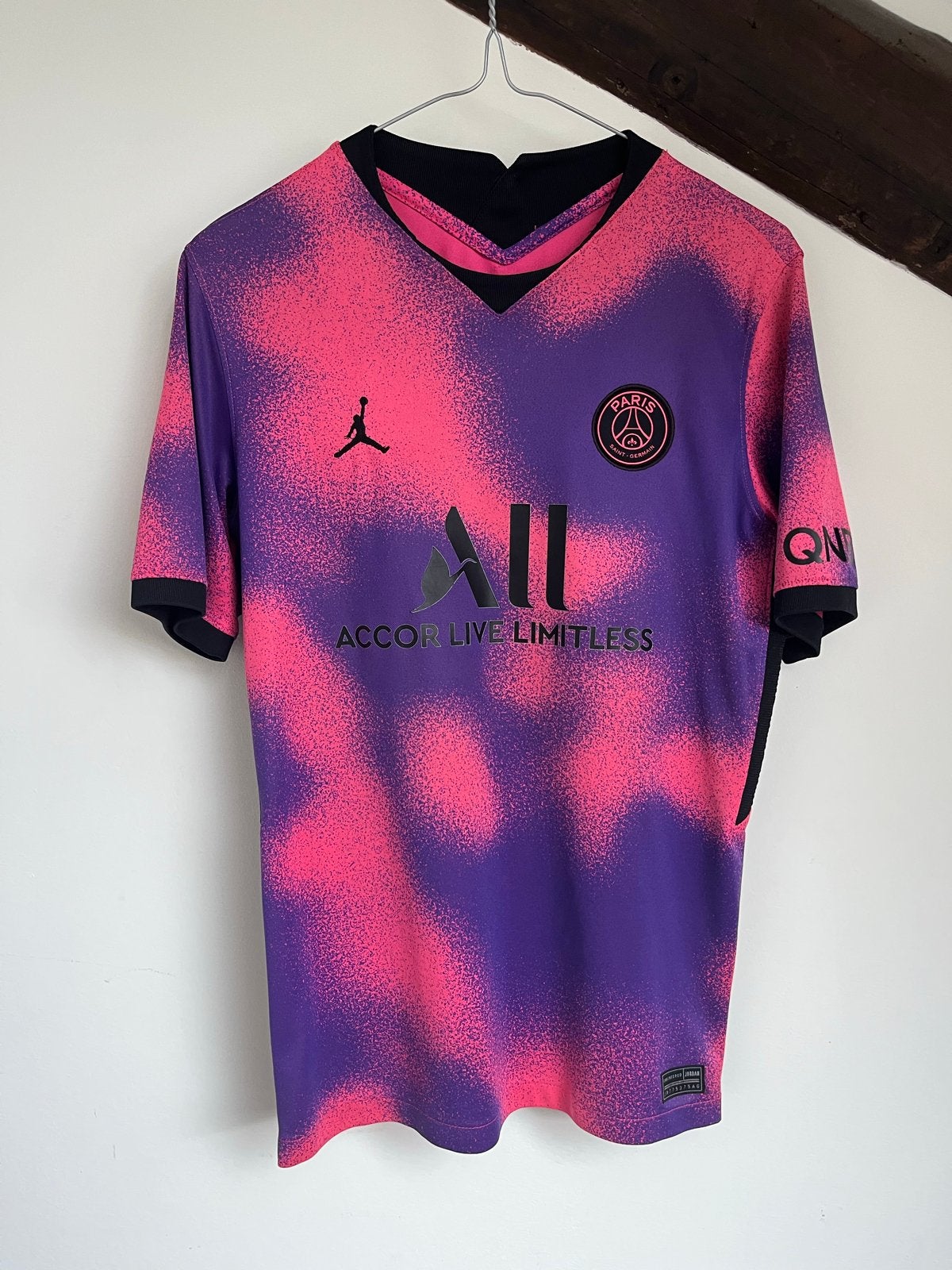 PSG Jordan Voetbaltenue - Shirt en Broekje, Maat S, Ophalen of Verzenden, Gebruikt, Set