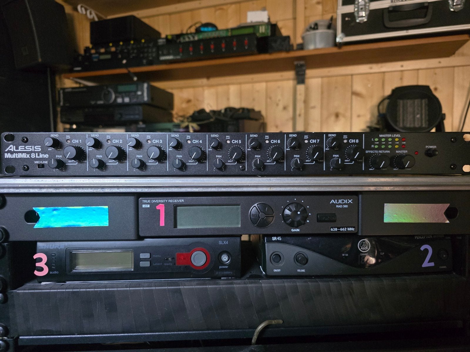 Alesis MultiMix 8line, Ophalen of Verzenden, Zo goed als nieuw, Audio