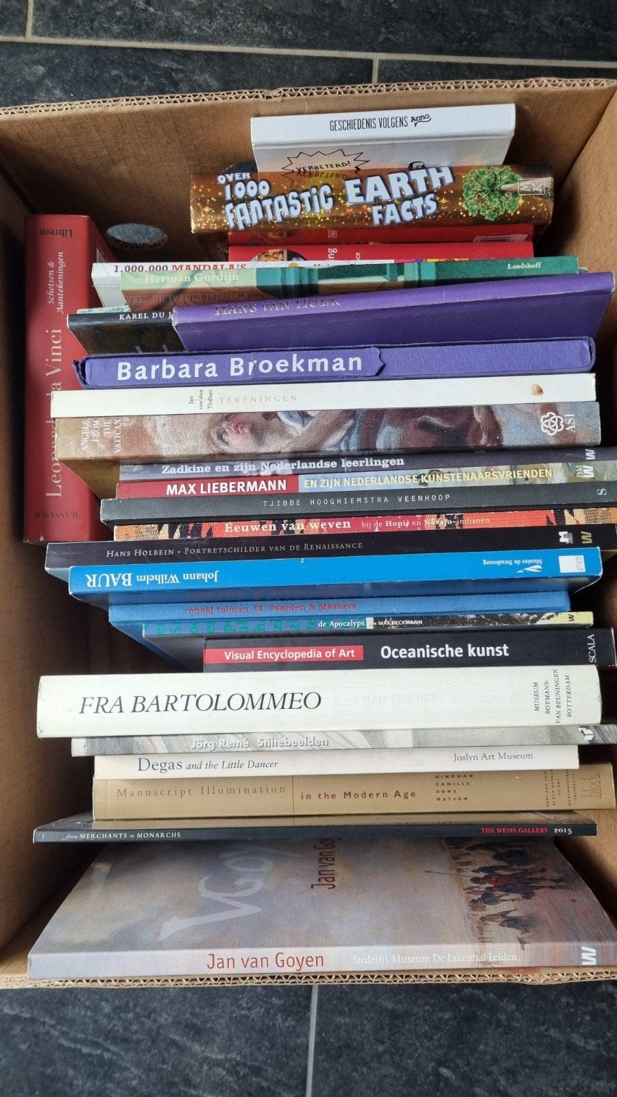 Kunstboeken collectie: diverse onderwerpen en auteurs, Ophalen of Verzenden, Gelezen, Overige onderwerpen