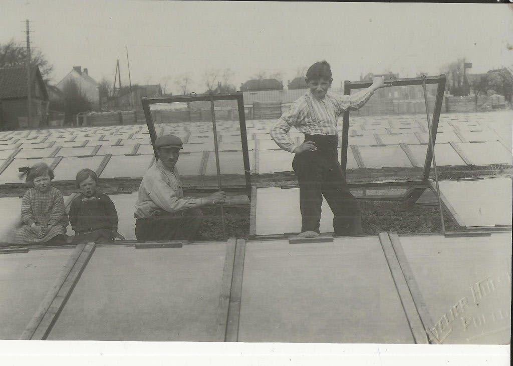 Poeldijk Platglas Piet Mutsaers 9-7-1926 Foto Hulspas, Ophalen of Verzenden, 1920 tot 1940, Ongelopen, Zuid-Holland