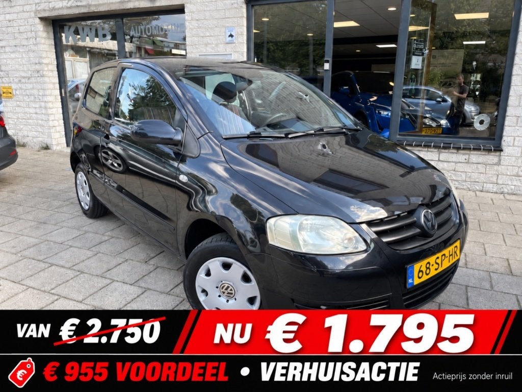 Volkswagen Fox 1.2 Trendline 3-deurs | NAP | Nieuwe APK, ABS, 4 stoelen, 1198 cc, Origineel Nederlands